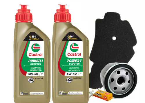 Kit tagliando castrol 5w40 - kit,