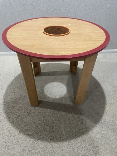 Tavolo rotondo legno con - tavolo,