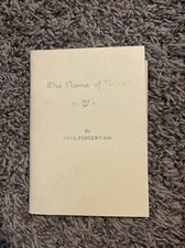 The Name of Names by Paul