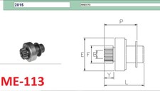 2815 PIGNONE RIDUTTORE MOTORINO AVVIAMENTO CITROEN MATRA PEUGEOT RENAULT TALBOT