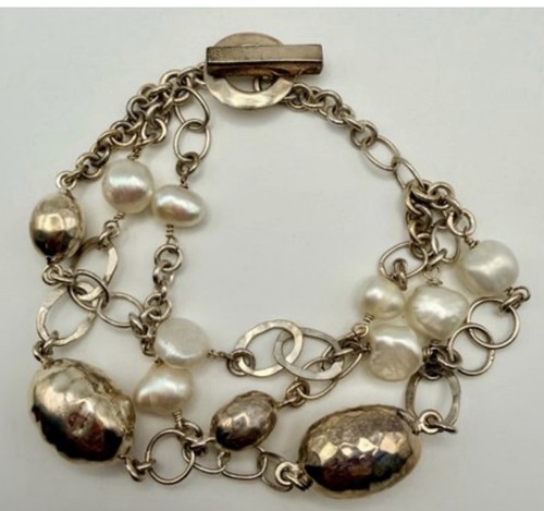 Bracciale vintage argento - bracciale,