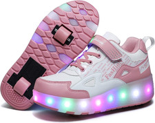 Unisex Bambino LED Scarpe Con
