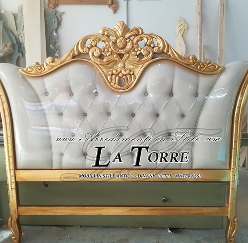 Letto matrimoniale barocco - matrimoniale,