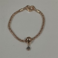 Set Bracciale Palloncino Borchie Charm Pandora Babbo Natale all'aria calda