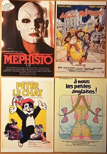 Cartoline francesi locandine