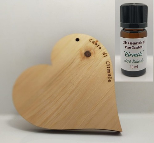 Cuore cirmolo olio - cuore,