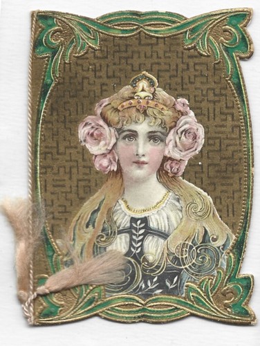 Mucha carnet bal portrait - mucha,