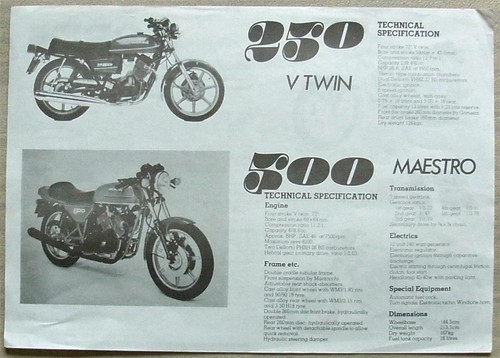 Moto morini 250 twin - moto, v