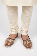 Scarpe punjabi da uomo indiane