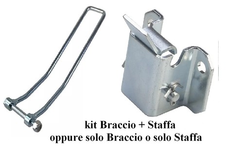 Staffa braccetto kit o - braccetto,