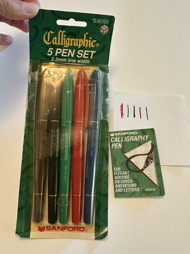 Set pennarelli calligrafici - set,