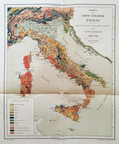 Abbozzo carta geologica - abbozzo,