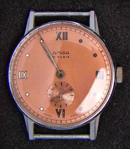 Orologio amida rame romano - amida,