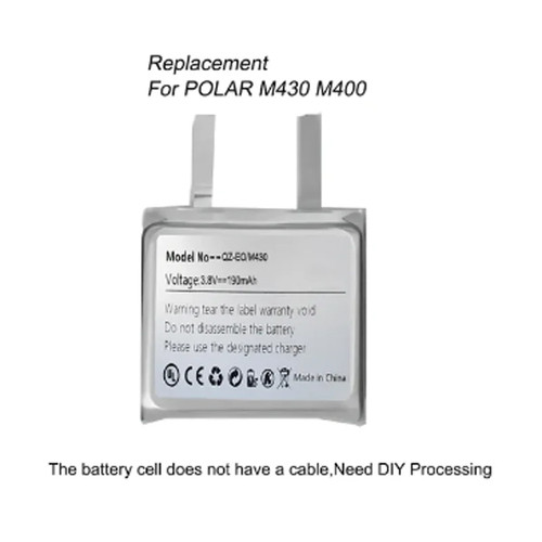Batteria ricambio 190 mah - di,