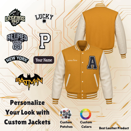 Giacca varsity personalizzata - giacca,