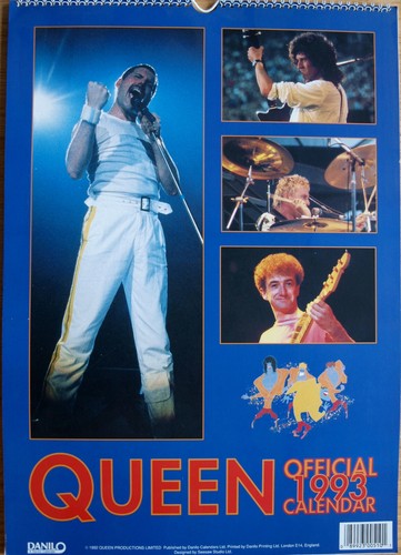 Queen kalender 1993 - queen,
