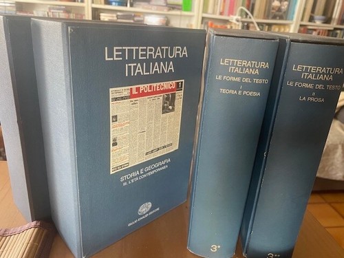 Letteratura italiana asor - letteratura,