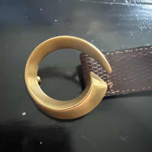 80s gucci lizard - lizard, belt