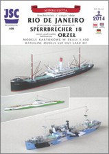 Kartonmodell Rio de Janeiro