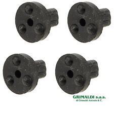 4 GOMMINI GRIGLIE E COPERCHIO