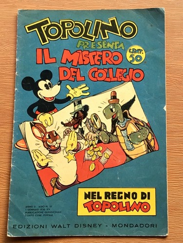 Topolino presenta mistero - presenta,