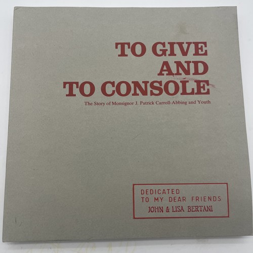 Give console the - give, to