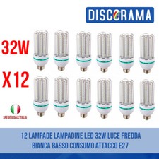  12 LAMPADE LAMPADINE LED 32W