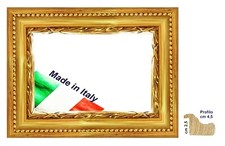 Cornice in oro in legno