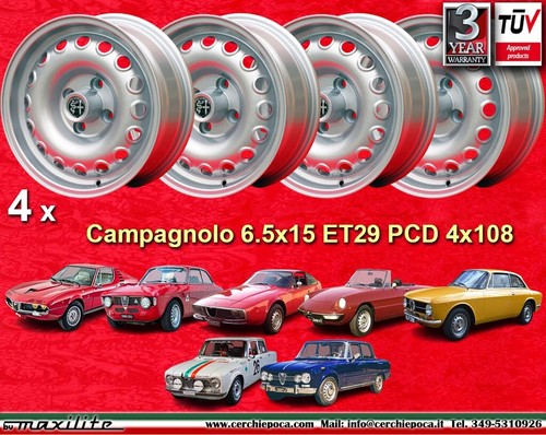 Cerchi alfa romeo 5x15 - 4, 6.5x15