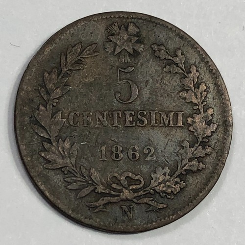 1862 italia centesimi - italia,