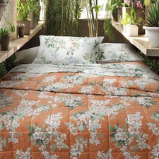 Copriletto trapuntato