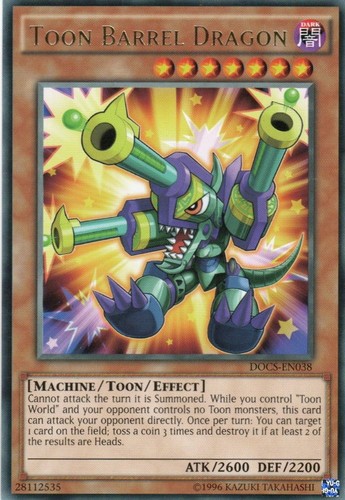 Yugioh toon barrel dragon - barrel,