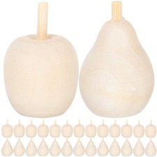 40 pezzi di verniciatura in legno non verniciato