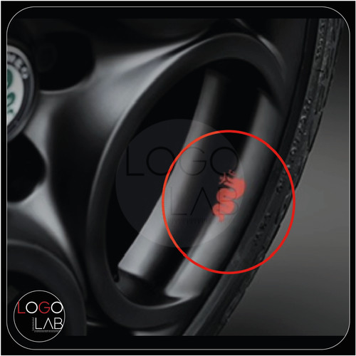 Kit adesivi logo alfa - kit,