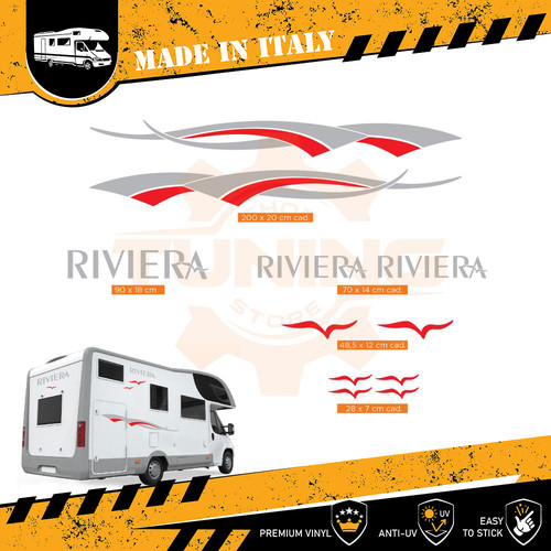 Decalcomania adesivi camper - adesivi,