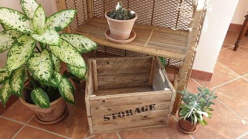 Cassetta legno artigianale - in,