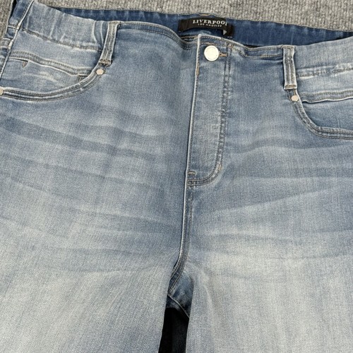 Jeans liverpool donna - 16, blu