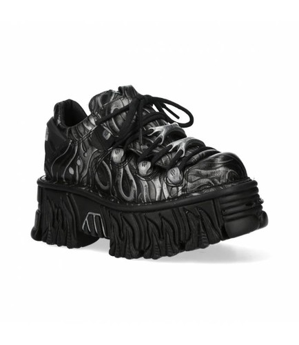 Zapato piel con relieve y - de,
