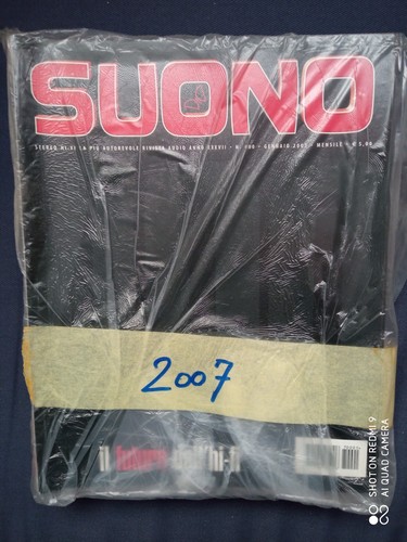 Suono anno completo - , 2007