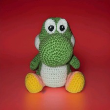 Yoshy verde amigurumi