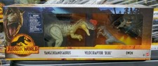 Pacchetto giocattoli Mattel Jurassic World: Dominion 3: Owen & Blue Velociraptor