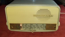 STUPENDA RADIO DA COMODINO MARCA EUROPHON MOD. AZ101/N  FINE ANNI '50. Leggi.