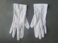 Antico Paio Di Guanto Bianco