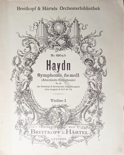 Spartiti haydn - -, j.
