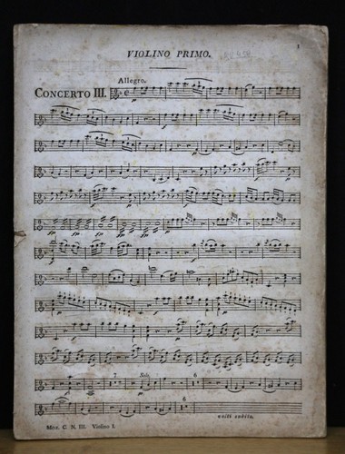Concert pour pianoforte kv - le,