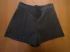 MINIGONNA PANTALONE ZARA TRAFALUC NERA MISURA EUR S