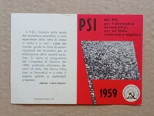 Card Tessera PSI Partito