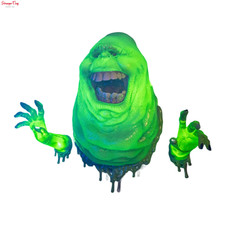 Ghostbusters Slimer Glowing