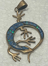 Ciondolo Ouroboros opale /