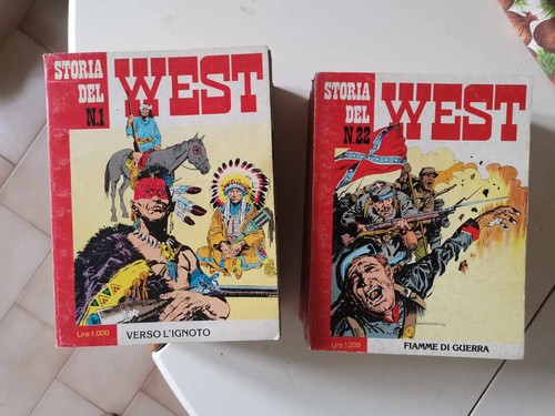Storia del west albi 1984 - west, 25